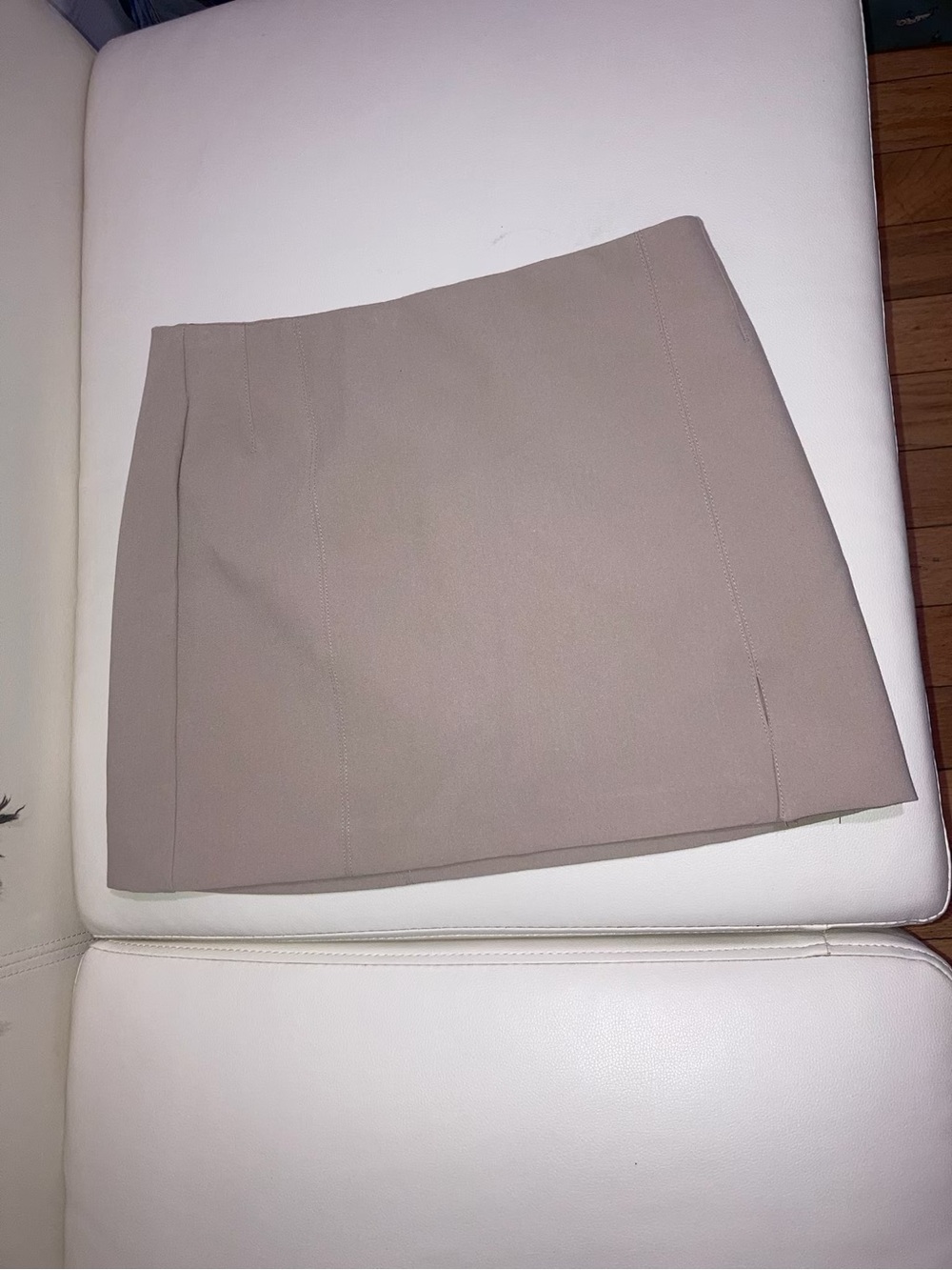 Zara Taupe Mini Skirt
